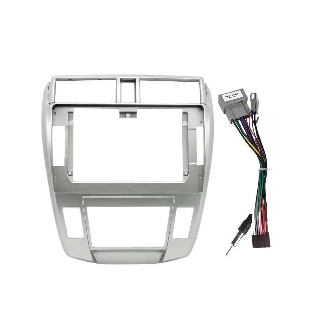 Car Stereo Fascia Frame For Honda City 20082013, 10.1 Inch 2Din Dash Kit With Seamless Integration 9330225102526