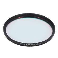 Infrared Lens Filter 67mm for DSLR UVIR Cut Camera Photography Accessory