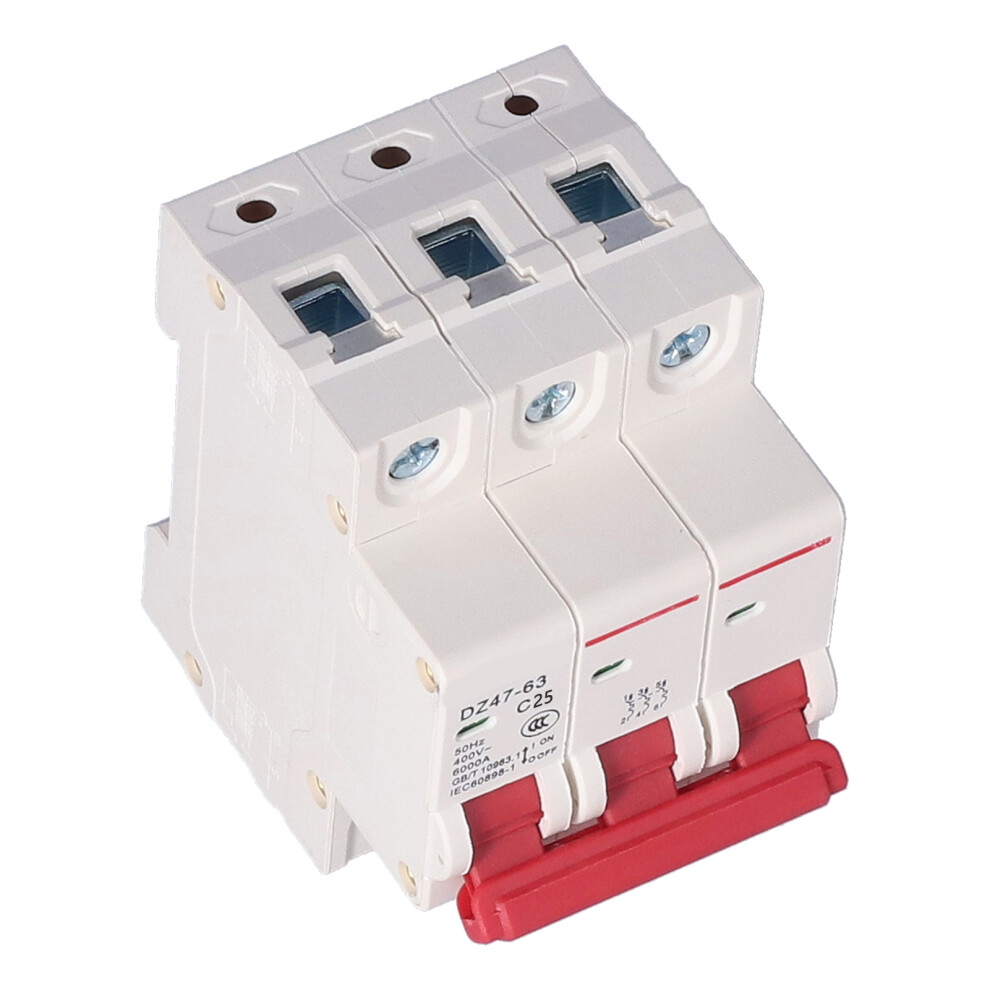 Miniature Circuit Breaker Dz47â63 3P 400V Din Rail Cover, 547666Mm 7641391446263