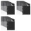 30Pack Report Covers with 3 Prongs Fasteners,Presentation Folders, Plastic Report Folder with Black Back Covers 1