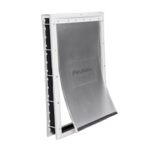 PetSafe Extra Große Hundetür, Außen, für Haustiere bis 220 lb, mit Snap-On Schließpanel