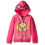 Paw Patrol Paw Patrol Mädchen Skye Kapuzenpullover, Hot Pink/Graupink, 4T 1