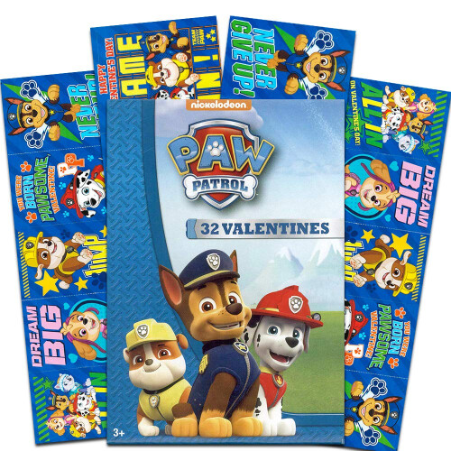 Paw Patrol Paw Patrol 32 Valentinkort