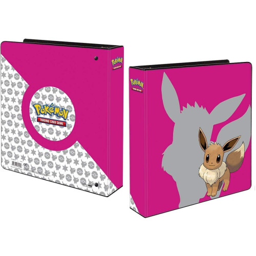 Pokémon Ultra Pro:-Album Pokémon Eevee, 3 anelli, supporta 9 pagine, resistente