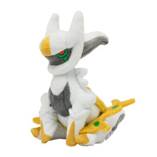 Pokemon Center : Peluche Arceus Assis # 493 - Génération 4-6 po
