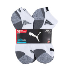 Puma Mannen Geen Show Sokken - 10 Pairs (Wit)