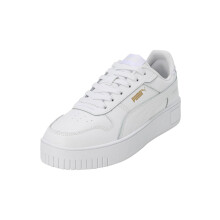 PUMA Women's Carina Street, Puma White Puma White Puma Gold, 8 US