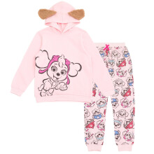 Paw Patrol Skye Chase Marshall Mädchen Fleece Pullover und Jogginghose Set Pink Skye 5T