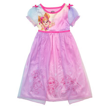 Paw Patrol Meisjes Fantasie Nachtjapon, RAINBOW SKYE, 4T