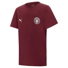Camiseta Essentials Kids Manchester City - Burdeos - Talla: Pequeña