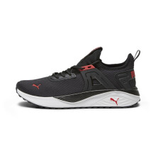 Zapatillas PUMA Pacer 23 para Hombre, Negro-Rojo, Plata, Talla 10