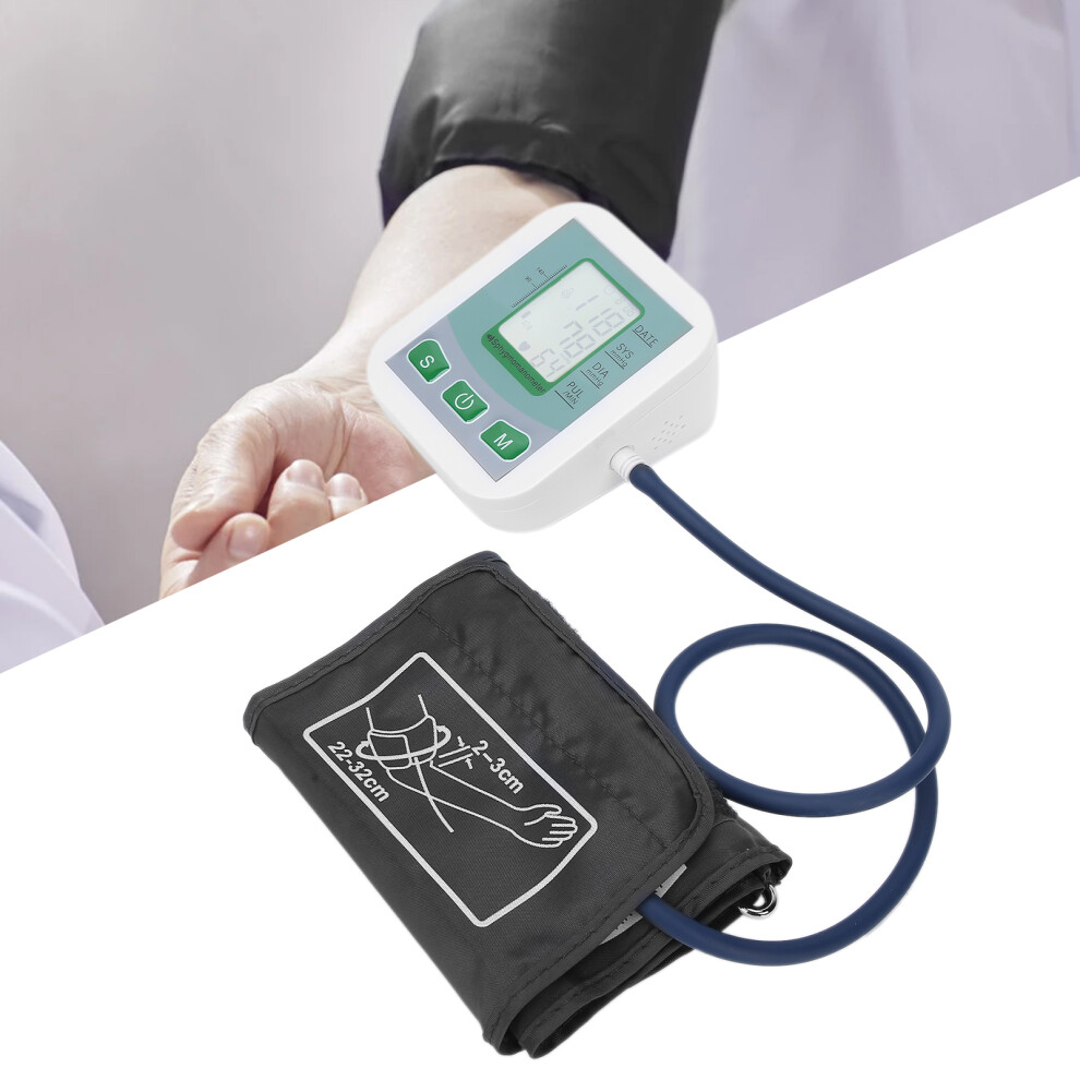 Electric Blood Pressure Monitor LCD Digital Tester, High Accuracy