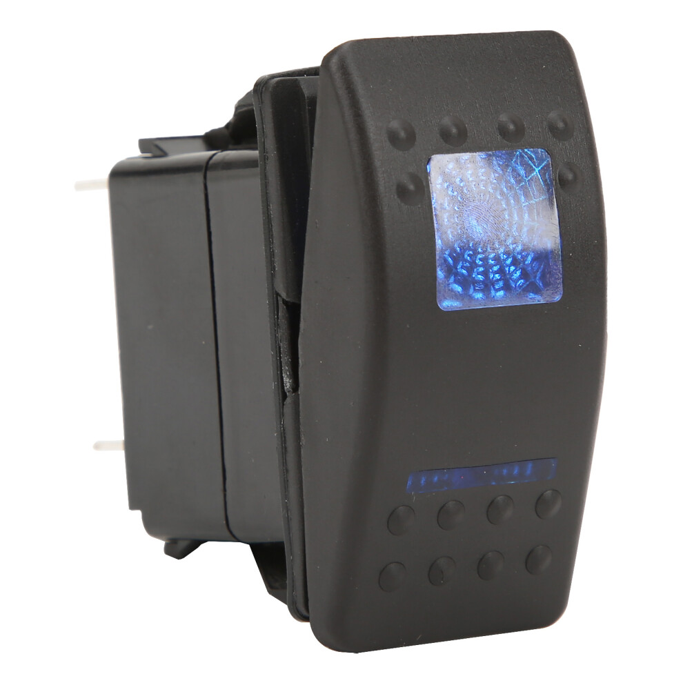 Led 5Pin Rocker Switch 12V/24V With Back For Off-Road Vehicles Blue/Light 8411391446612