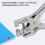 5mm Einlochstanzer, Metall, 30 Blatt, 165x100mm 5