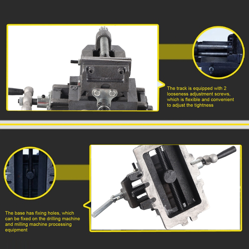 Flat Bench Vise 75mm Jaw Width