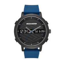 Skechers Herre Lawndale Analog-Digital Chronograph Ur, Farve: Sort, Navy (Model: SR5072)