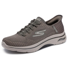Skechers Uomo Slip-ins Go Walk Arch Fit 2.0 - Grand Select 2 Sneaker, Taupe, 10 X-Large