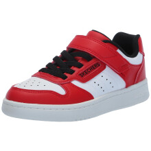 Skechers Børn Drenge Quick Street Sneakers, Rød/Hvid, 4, Stort Barn
