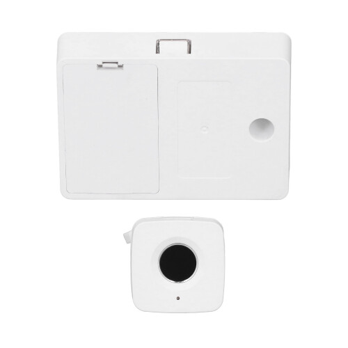 Smart Biometric Drawer Lock White 0.5 Seconds Fast Unlock Embedded Security 2