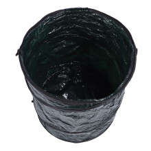Portable Pop Up Trash Bin 48x56cm Tear-Resistant PE for Outdoor Camping