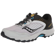 Saucony Herre Excursion TR15 Trail Løbesko, Fog/Black/Topaz, 11