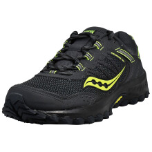 Saucony Herre Versafoam Excursion TR13 Trail Løbesko, Grå/Citron, 12