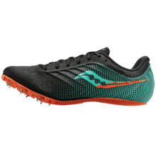 Saucony Scarpe da Corsa Spitfire 5 Donna, Nero/Menta, 11