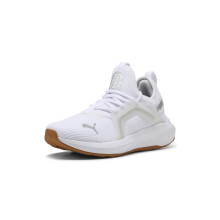 Puma Femme Softride Enzo 5 Chaussures de Cross Training, Blanc Argent Noir, 7.5