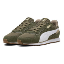 Puma Mannen ST Miler Schoenen, Loden Groen-Wit-Gom AH25, 11