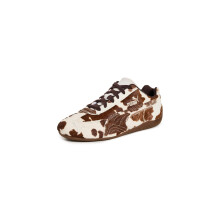 PUMA Dames Speedcat Koeienprint Veterschoenen Casual - Bruin - Maat 7.5 M