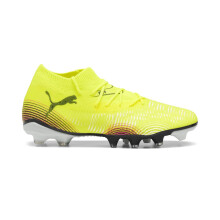Puma, Kvinder, Future 8 Match Firm, Kunstigt Underlag Fodboldstøvler, Gul Alert-Puma Aged Silver-Sun Struck, 6