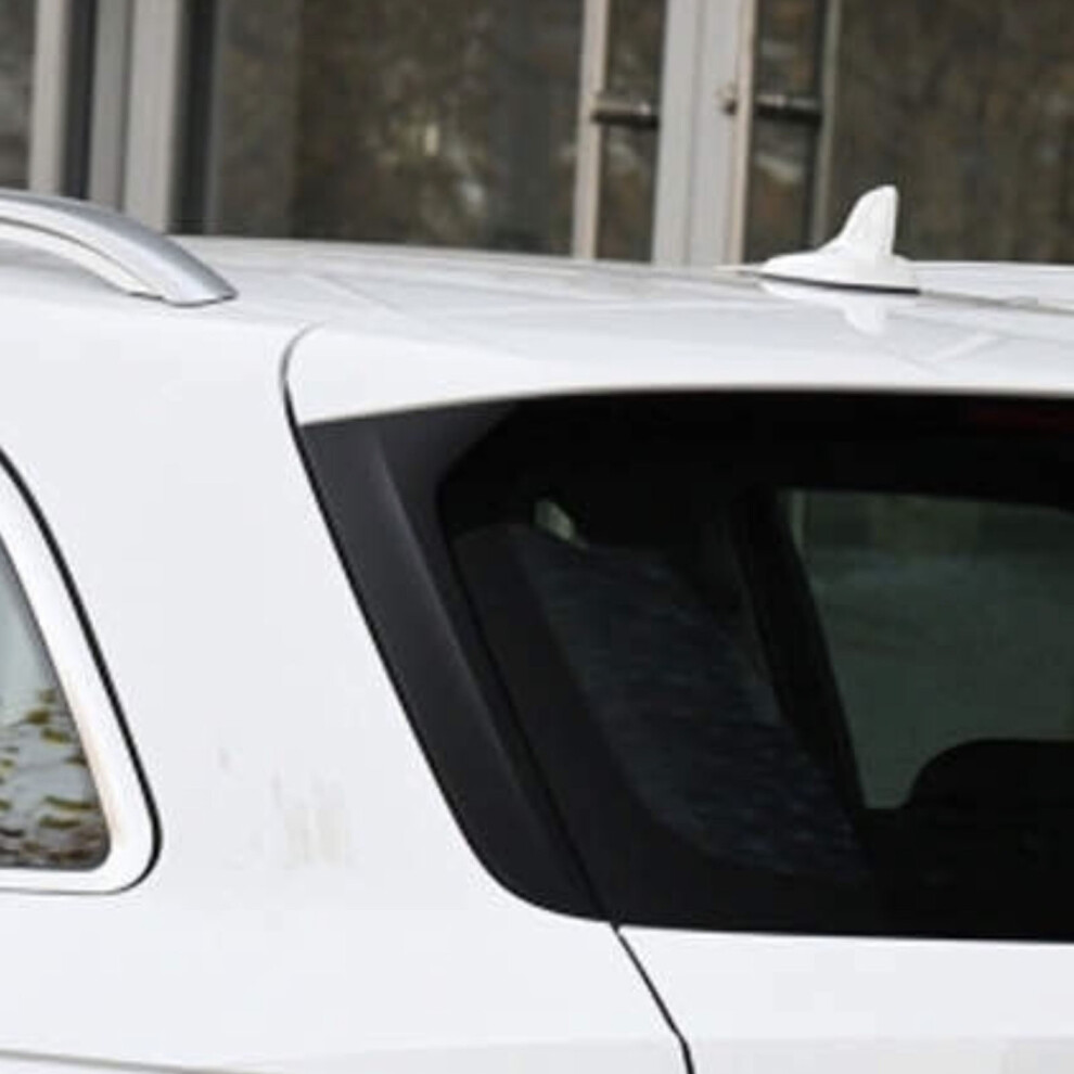 Rear Window Side Spoiler Set For C7 Allroad Avant 2012-2018 Glossy Black 4341391449310
