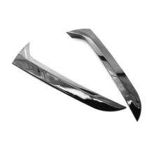 2pcs Glossy Black Rear Window Spoiler Canards for VW Tiguan MK1 2007-2016