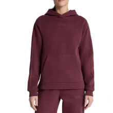 Sudadera con Capucha de Forro Polar de Manga Larga PUMA para Mujer, Roja, Talla M