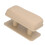 Adjustable Car Armrest Pad Beige ABS+PU, 9–12cm Elbow Support 4
