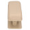 Adjustable Car Armrest Pad Beige ABS+PU, 9–12cm Elbow Support 9