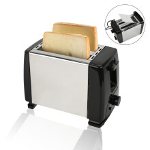 Stainless Steel Toaster 2-Slice 800W 6-Browning Settings