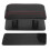 Adjustable Car Armrest Pad Black/Red Edge, AntiFatigue Support 2