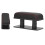 Adjustable Car Armrest Pad Black/Red Edge, AntiFatigue Support 11