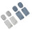 Baby Knee Pad Socks Set 0-1 Years 1