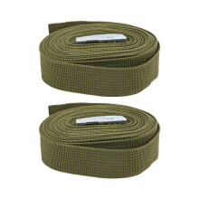 Durable Webbing Tie Down Straps 4m Zinc Alloy Buckle Heavy Duty for Transport