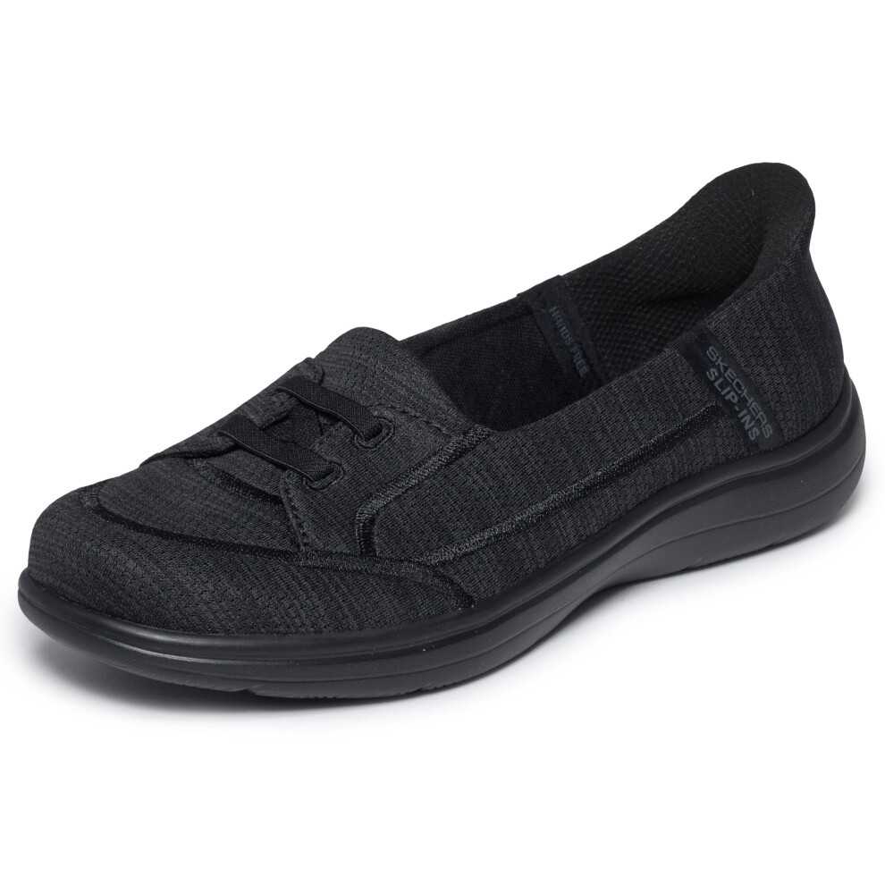 Skechers Women's Hands Free Slip-Ins: On-The-Go Flex Radiant-Dreaming Loafer Flat, Gray, 5.5