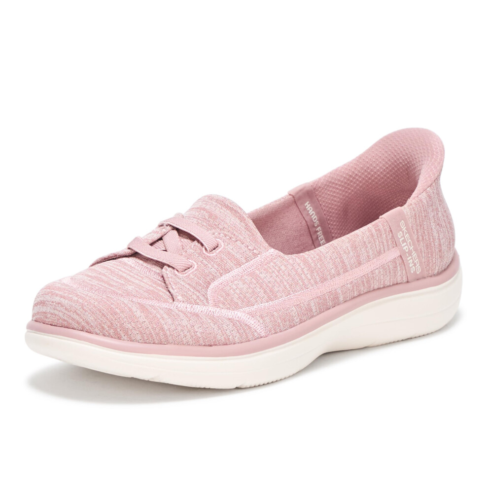 Skechers Women's Hands Free Slip-Ins: On-The-Go Flex Radiant-Dreaming Loafer Flat, Blush, 7