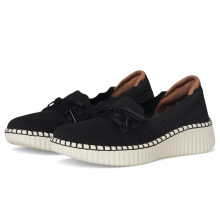 Skechers Mujer Wilshire BLVD - Knit Sail, Negro, 7