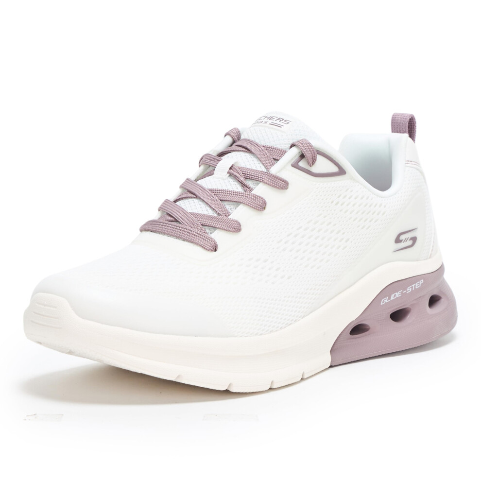 Skechers Bobs Women's,Bobs Arc Waves 2.0 - Now In,Wht,8 M Us