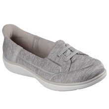 Zapatillas Skechers para Mujer Hands Free Slip-ins: On-The-Go Flex Radiant-Dreaming, Taupe, 8