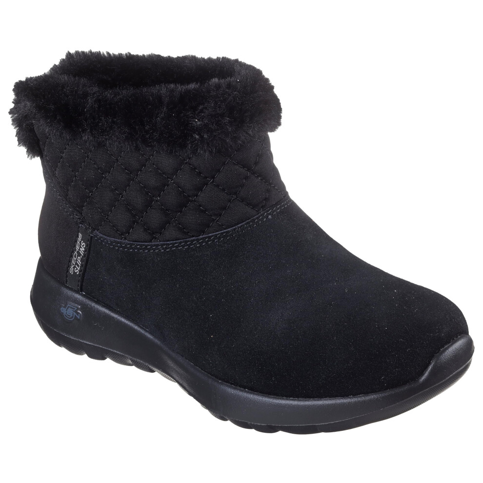 Skechers Women's On-The-Go Joy-Snow Day Ankle Boot, /, 8 Black