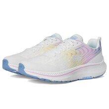 Skechers Damen Go Run Consistent 2.0 Atmungsaktive Sneaker, Weiß/Multi, 6