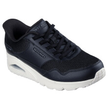 Skechers Street Damen, UNO - BANKSIA, Schwarz, 5 W US