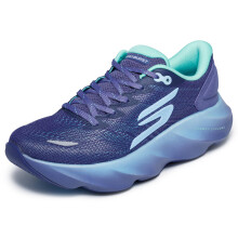 Zapatillas de Running Skechers Aero Burst para Mujer, Periwinkle/Aqua, 6.5